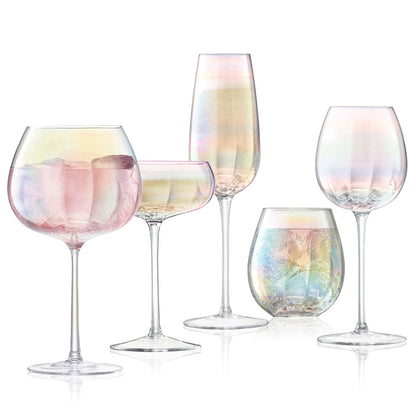 Rainbow Wine Glass