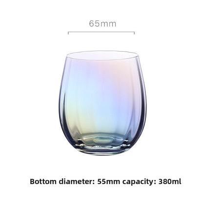 Rainbow Wine Glass