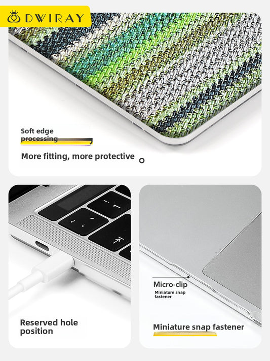Rainbow Woven Protective Case for MacBook