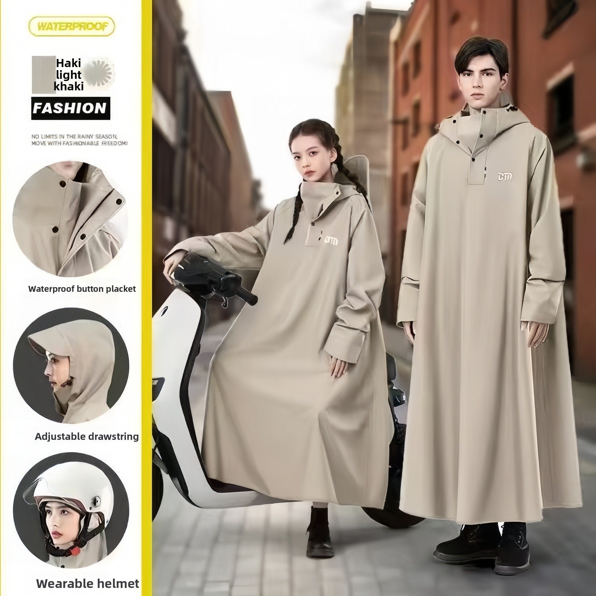 Raincoat One-piece One-piece