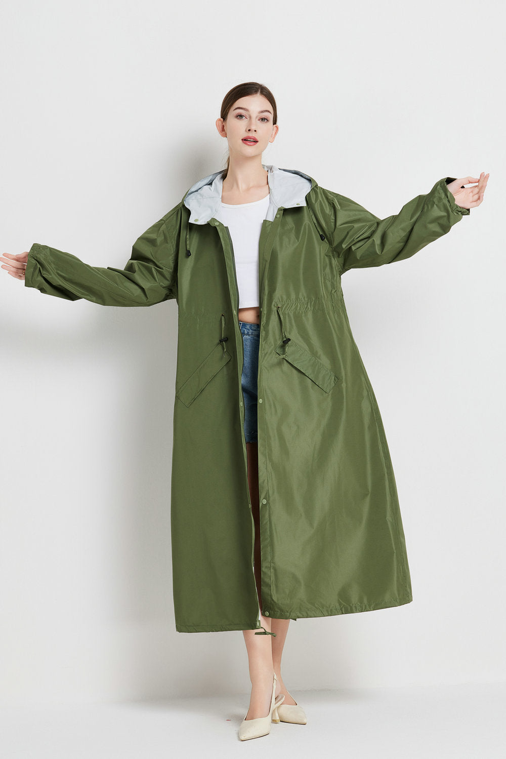 Raincoat Poncho