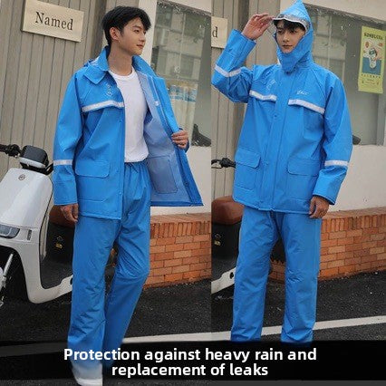 Raincoat set in separate pieces