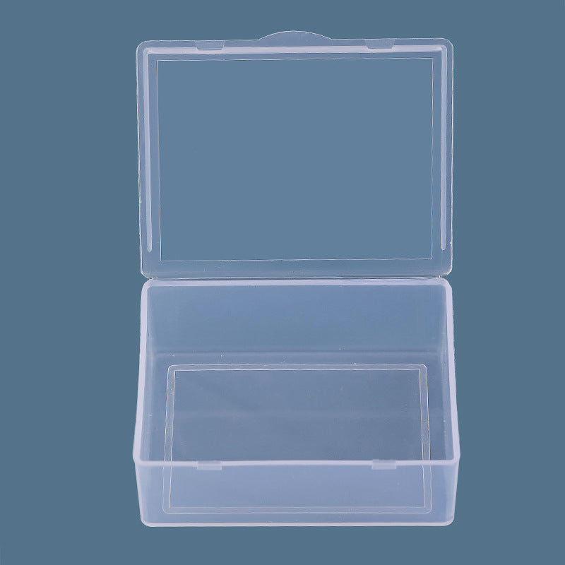 ransparent PP Plastic Storage Box with Lid