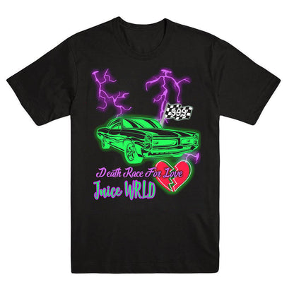 Rapper WRLD's short-sleeved T-shirt