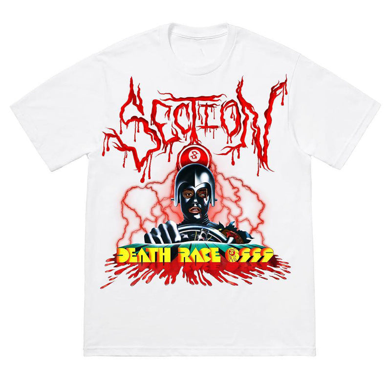 Rapper WRLD's short-sleeved T-shirt