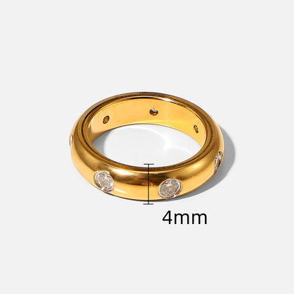 Rare design simple ring