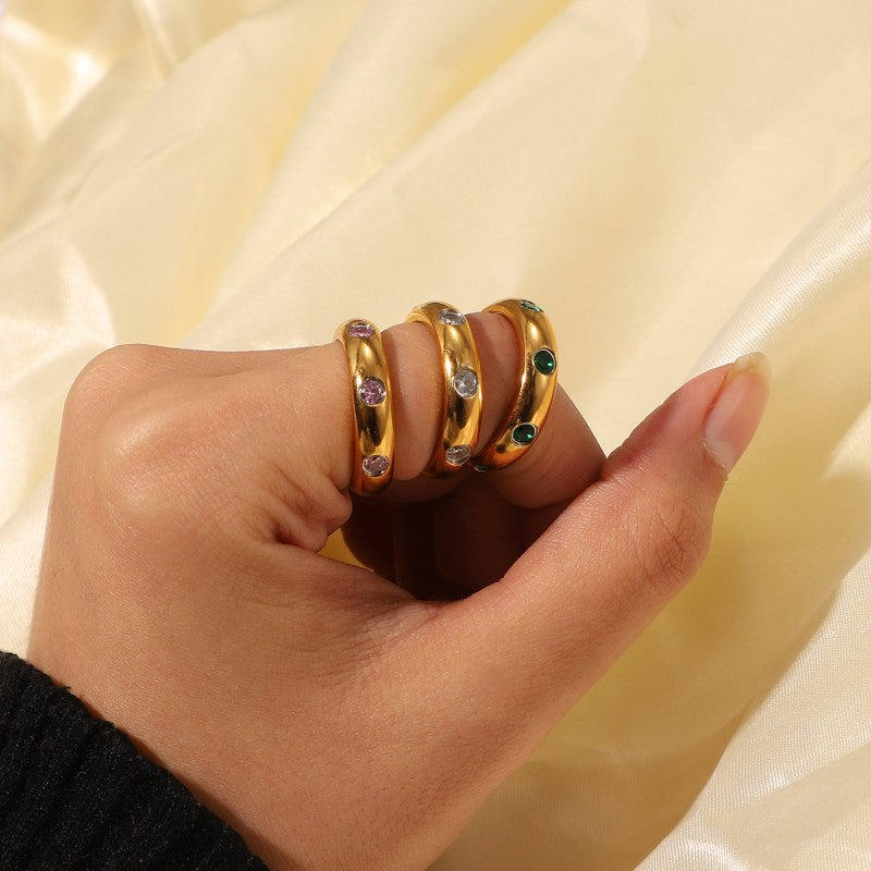 Rare design simple ring