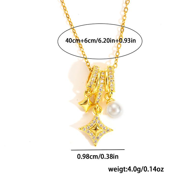 Rare Design Star Necklace