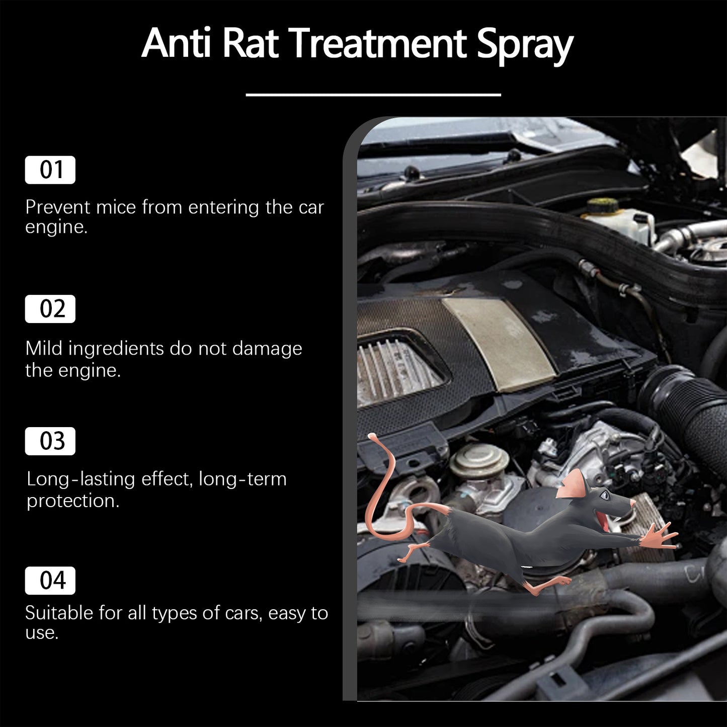 rat repellent spray