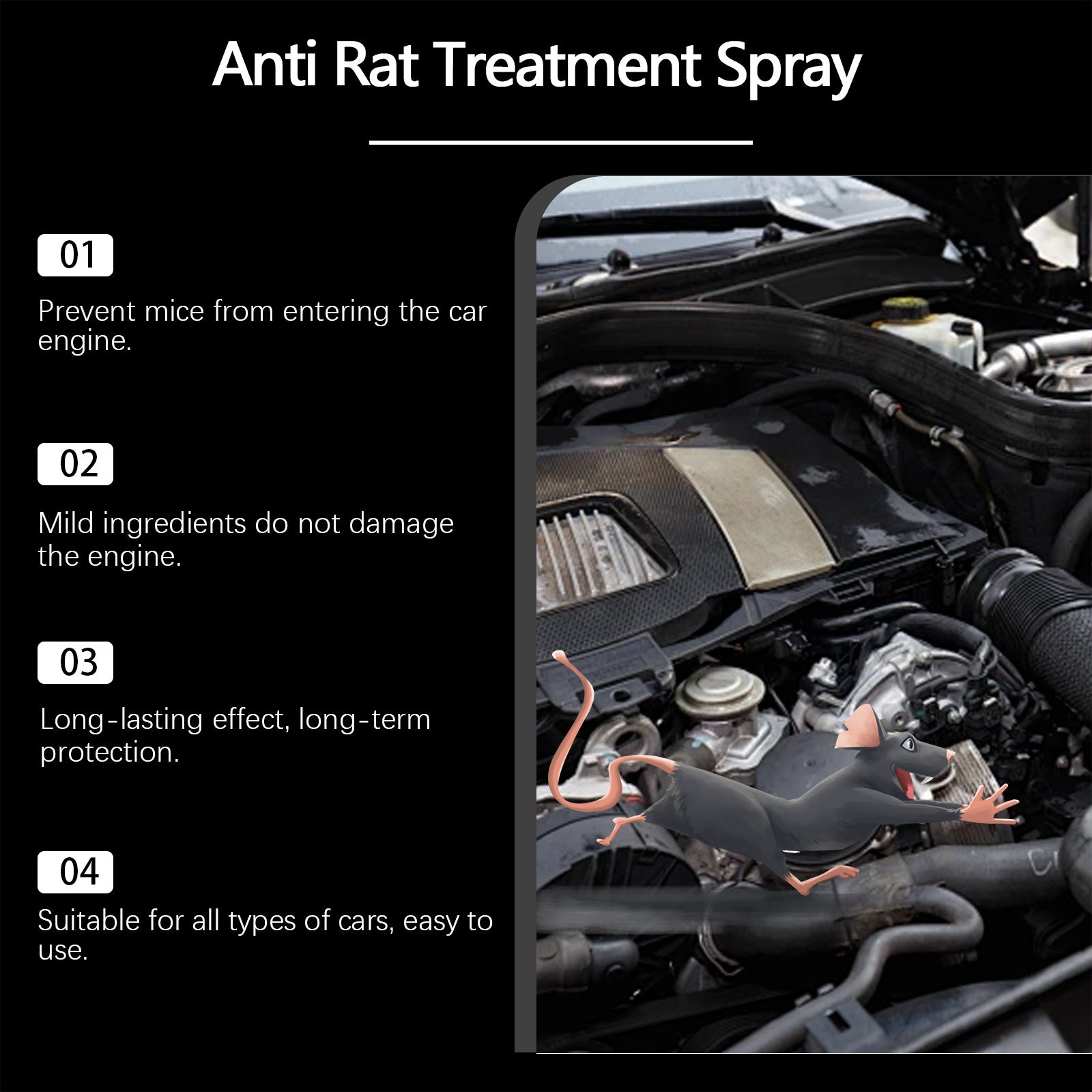 rat repellent spray