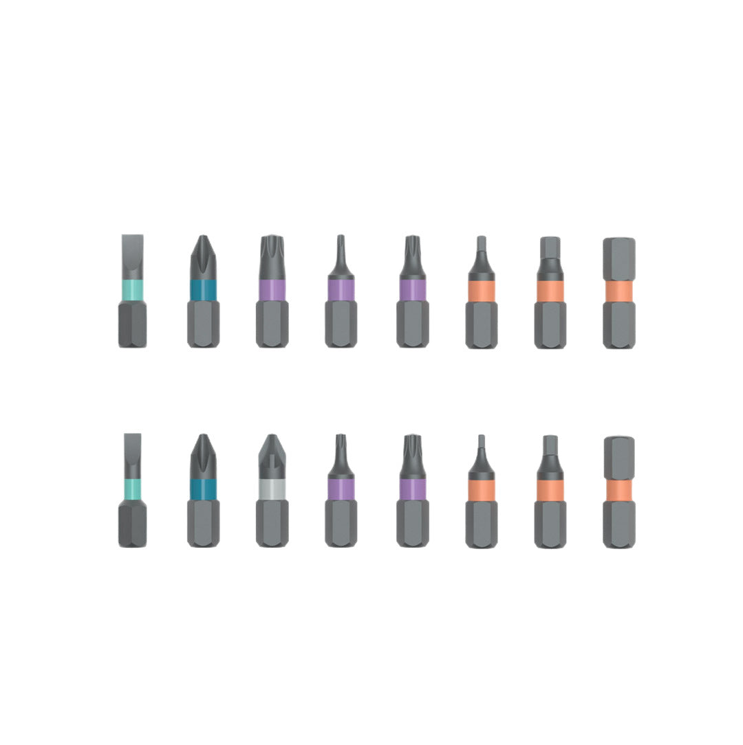 Ratchet screwdriver set for home use