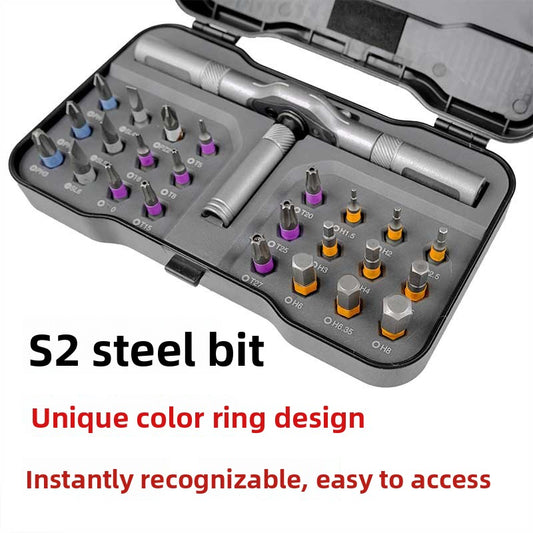Ratchet screwdriver set