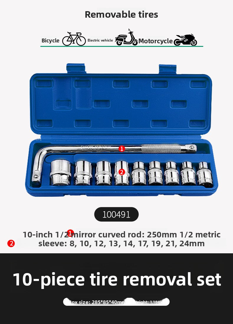 Ratchet Wrench Socket Set Automotive Repair Tools