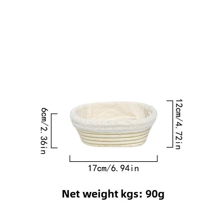 Rattan Bread Fermentation Basket