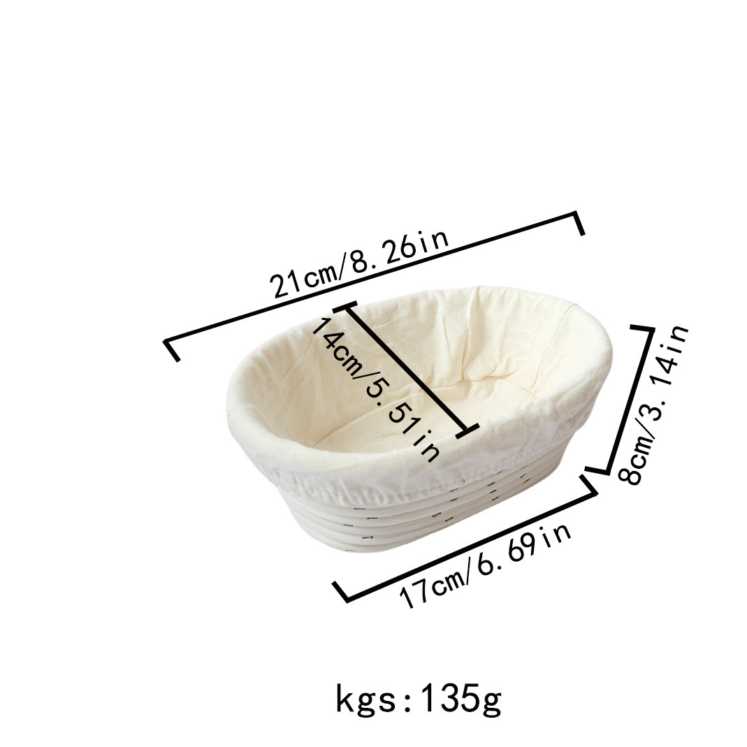 Rattan Bread Fermentation Basket