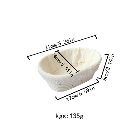 Rattan Bread Fermentation Basket