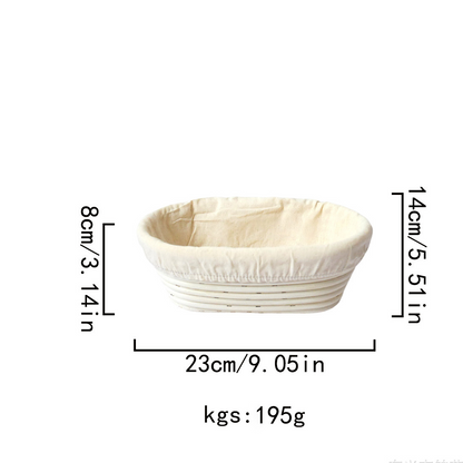Rattan Bread Fermentation Basket