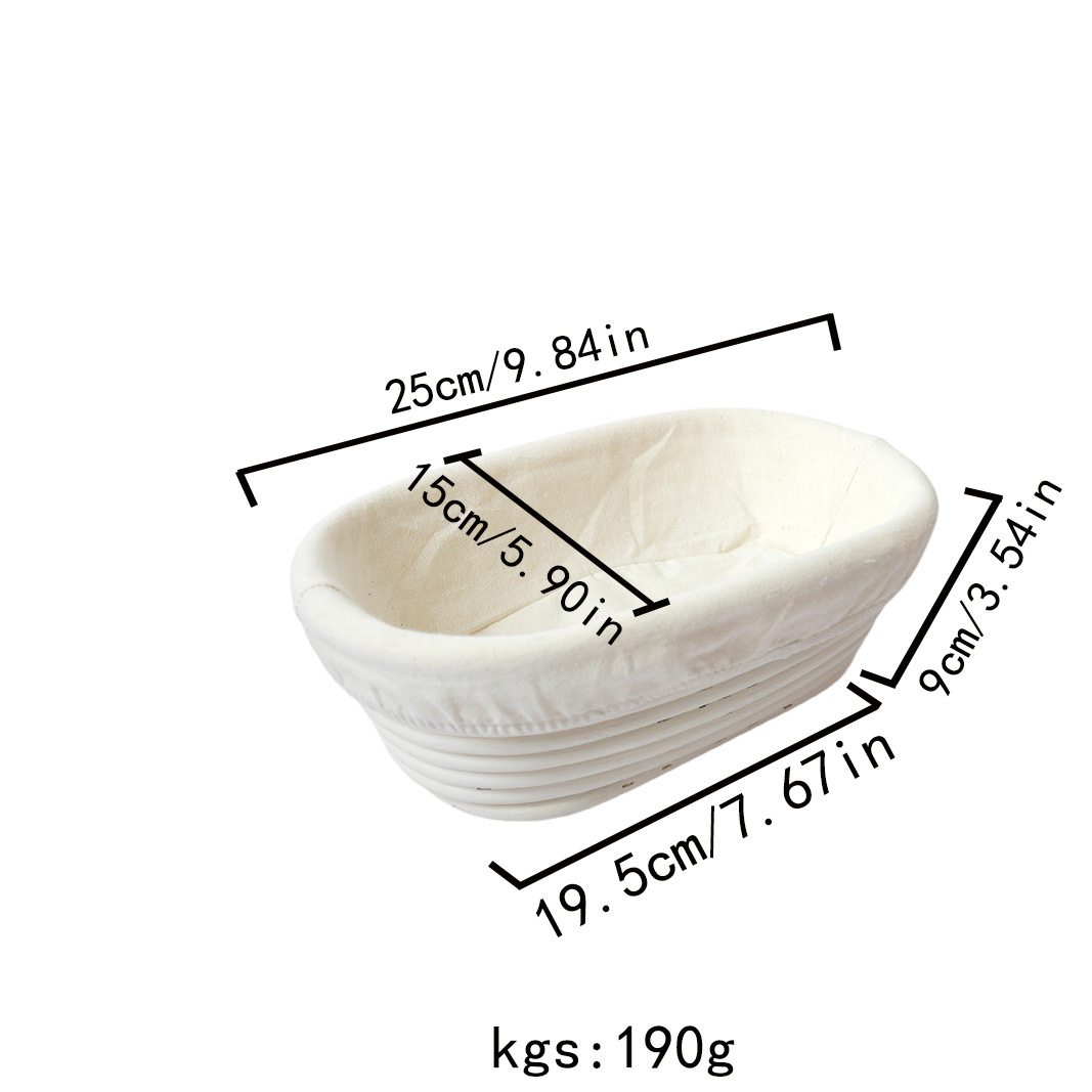 Rattan Bread Fermentation Basket
