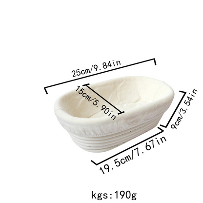 Rattan Bread Fermentation Basket