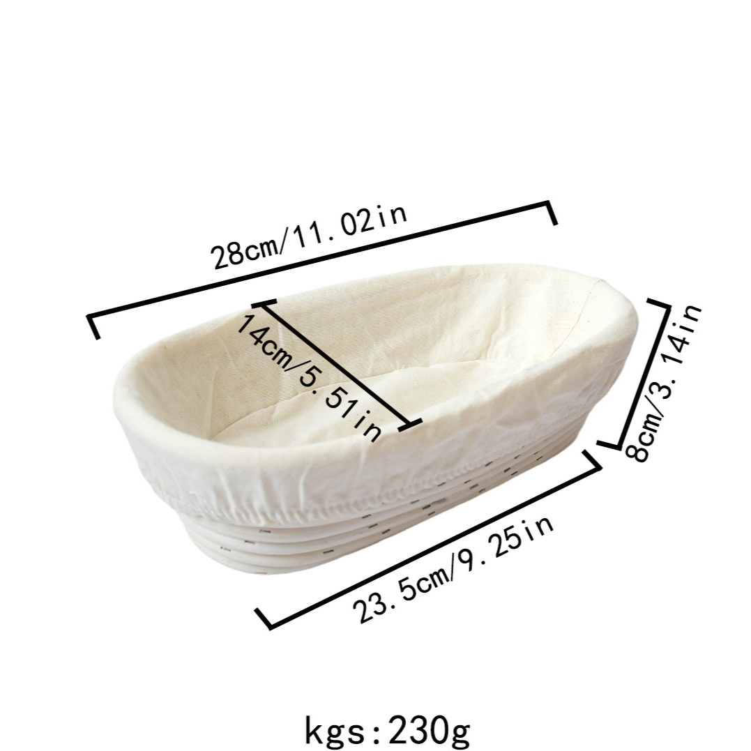 Rattan Bread Fermentation Basket