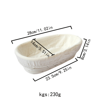 Rattan Bread Fermentation Basket