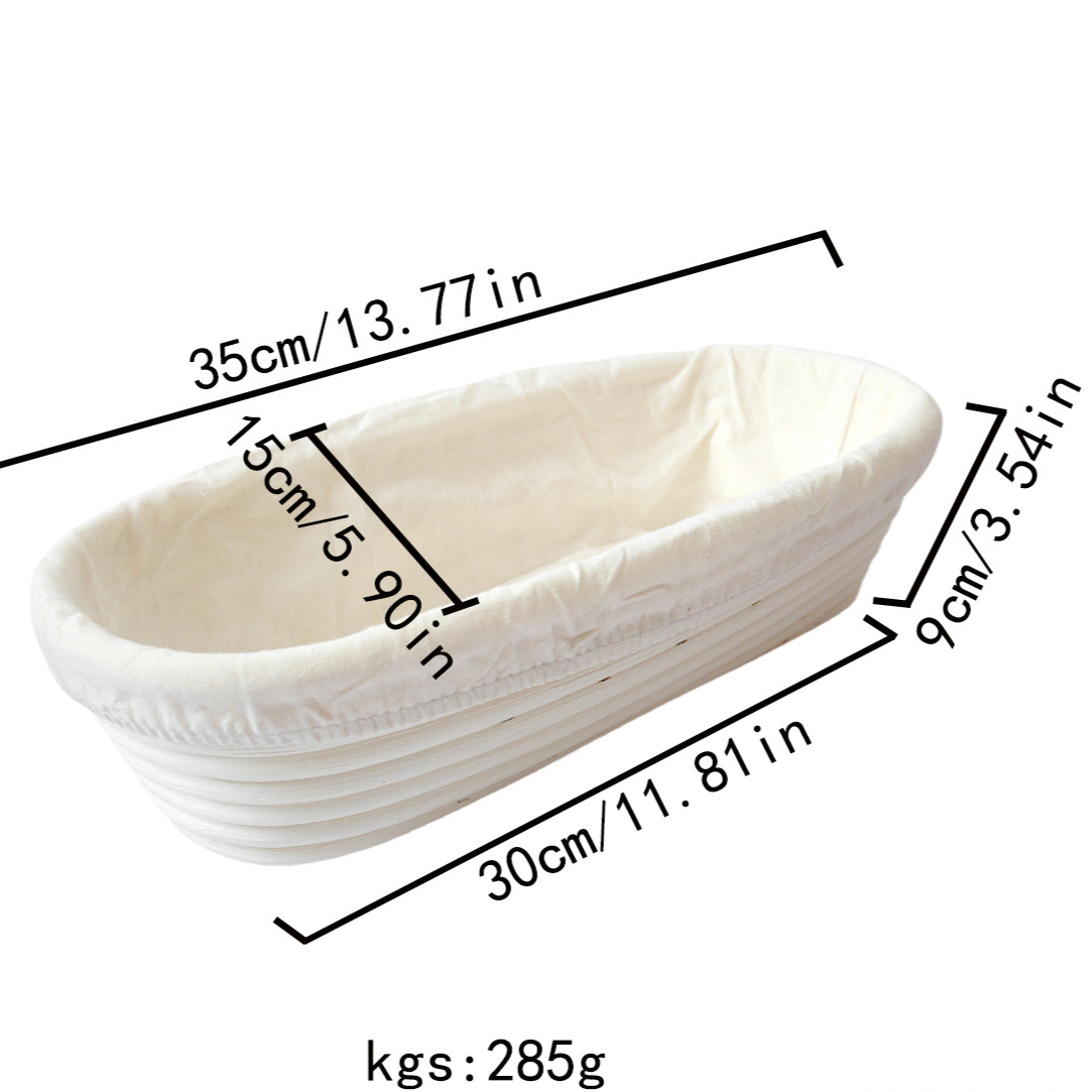 Rattan Bread Fermentation Basket