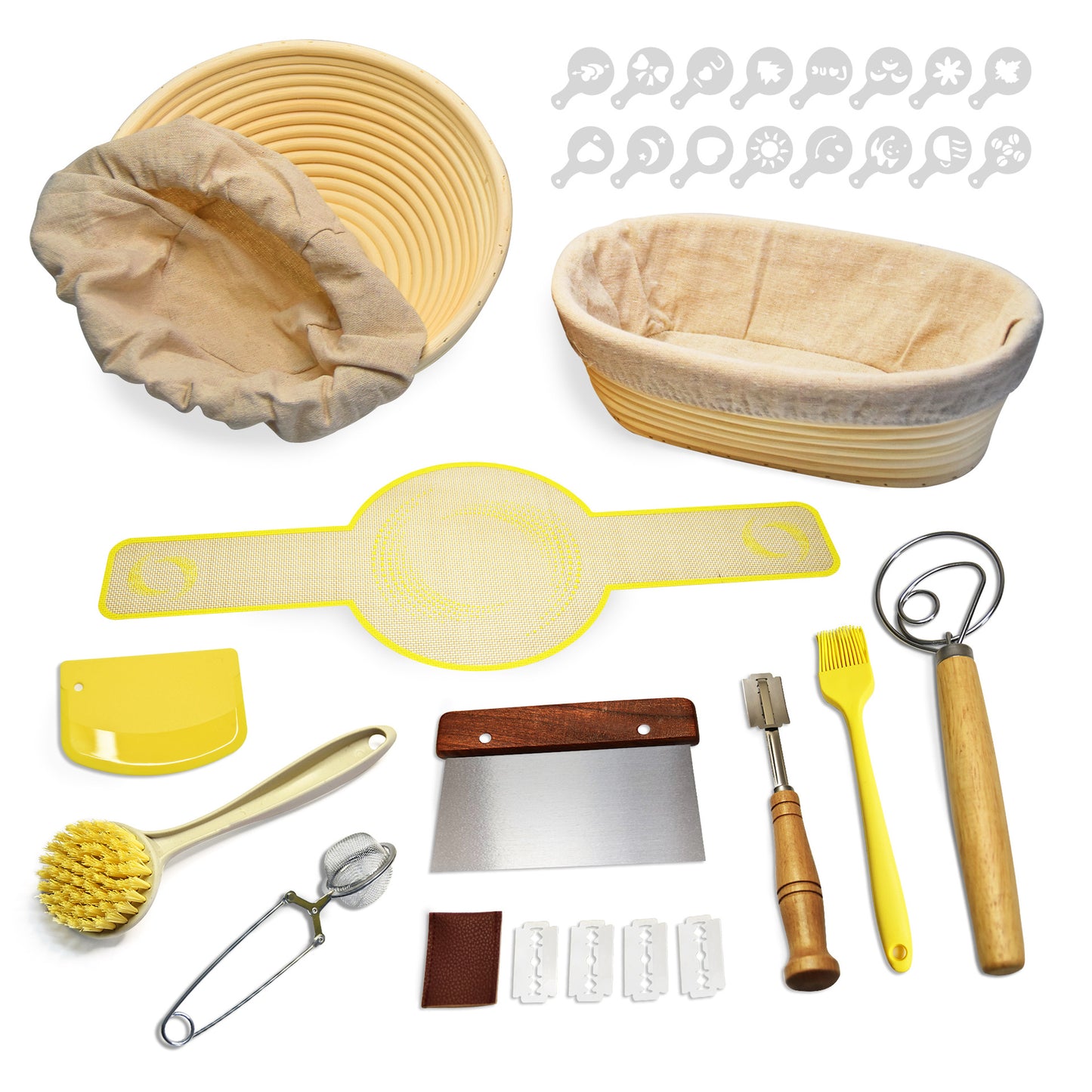 rattan fermentation basket