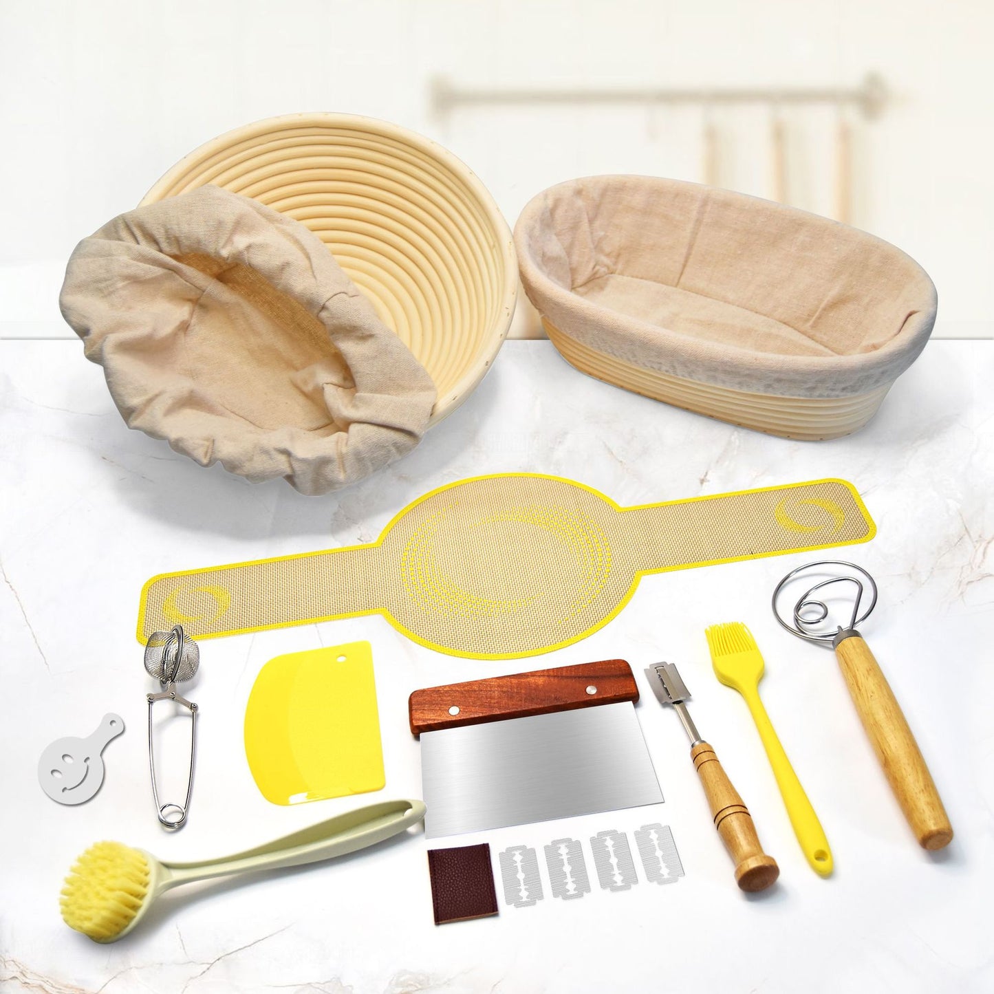 rattan fermentation basket