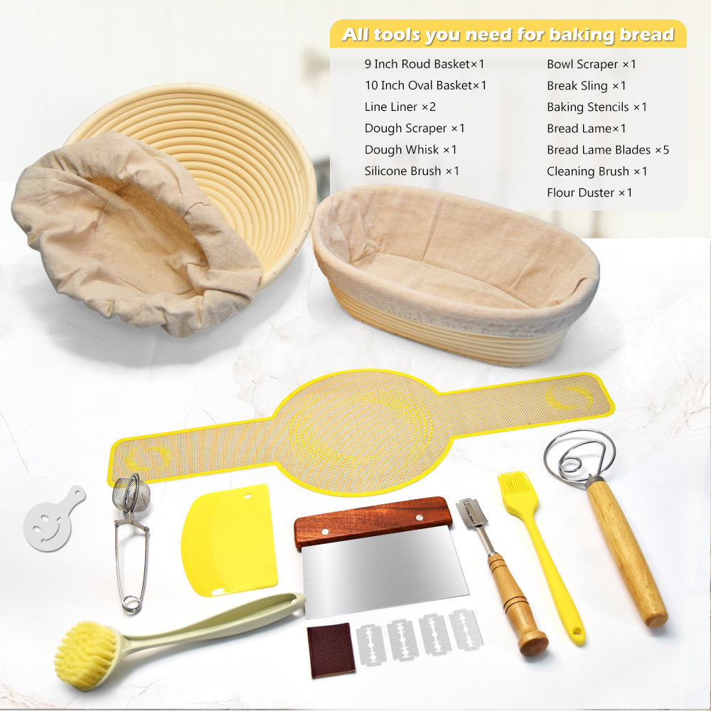 rattan fermentation basket