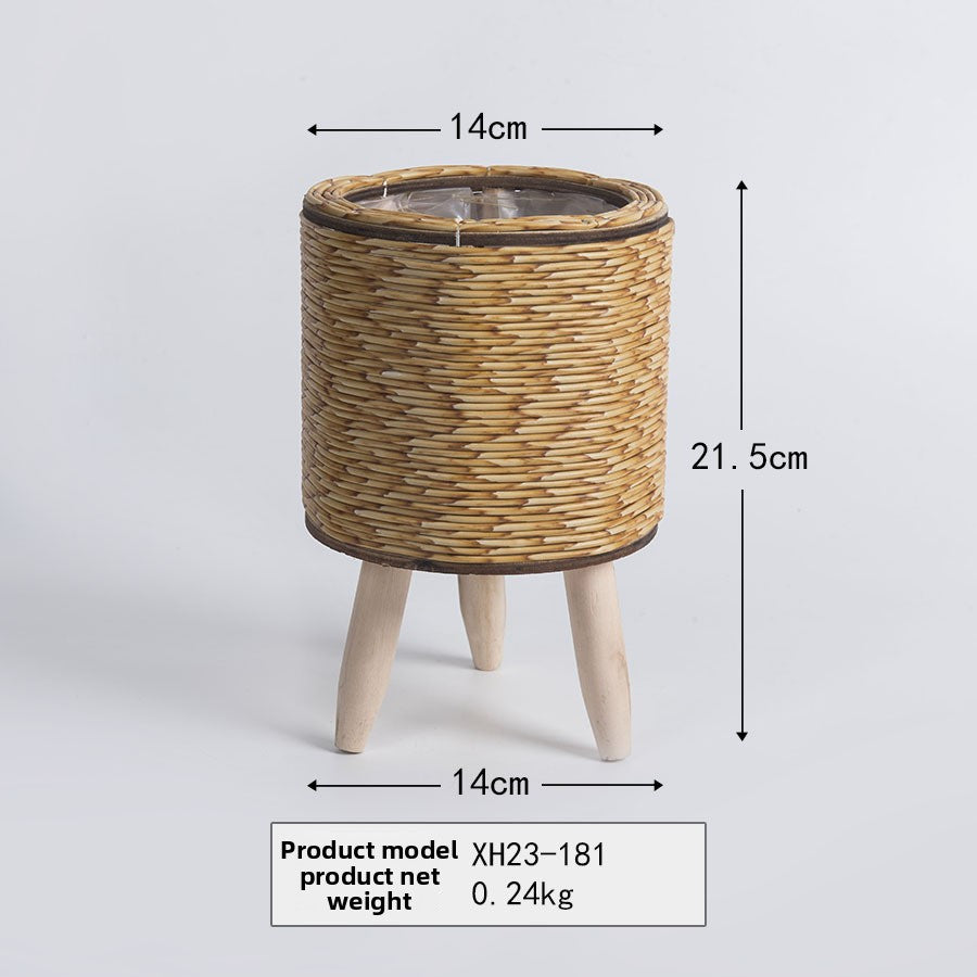 Rattan Flower Pot Stand