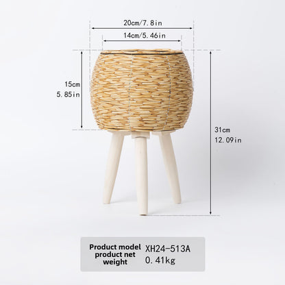 Rattan Flower Pot Stand