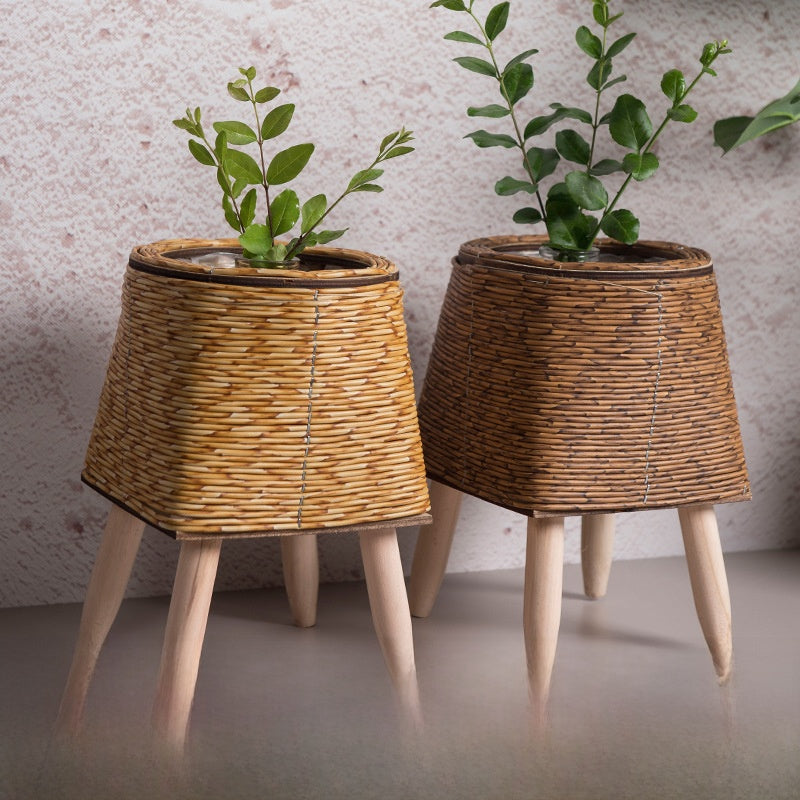 Rattan Flower Pot Stand