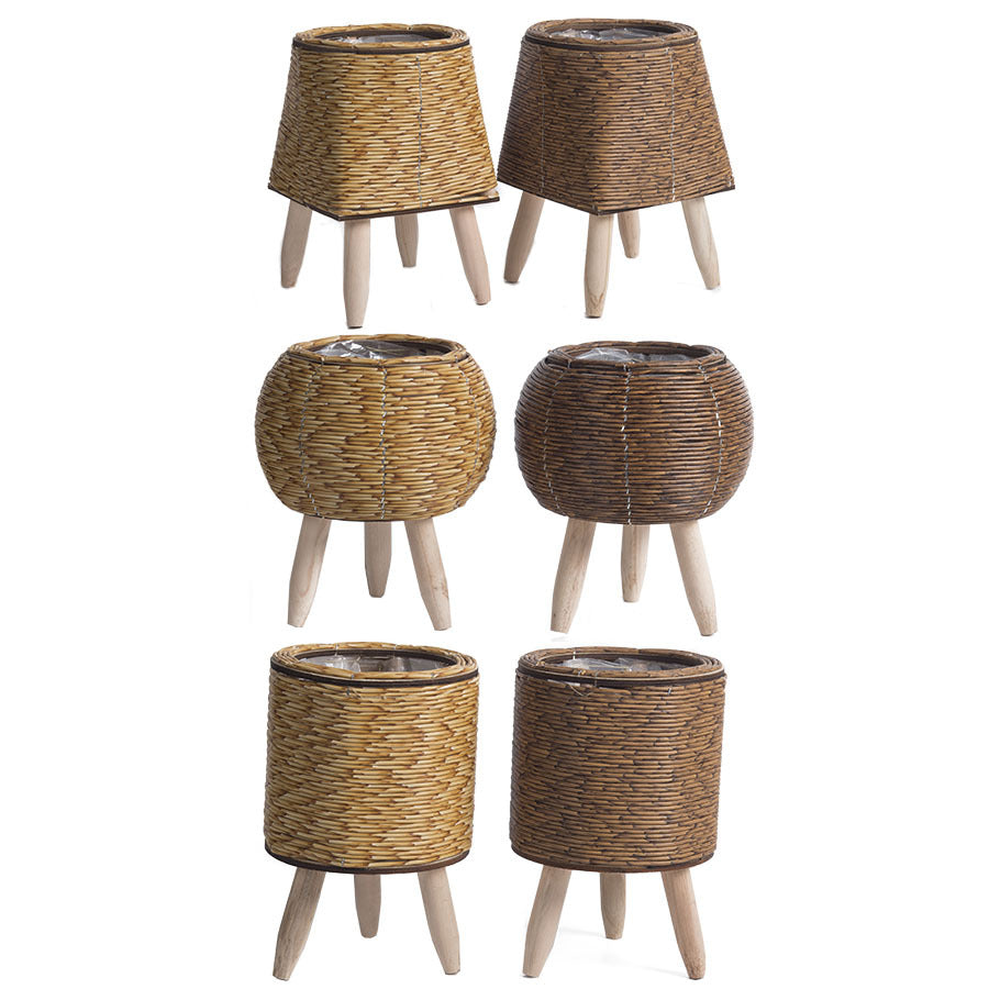 Rattan Flower Pot Stand