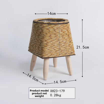 Rattan Flower Pot Stand