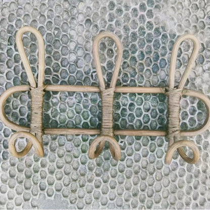 Rattan hanger hook