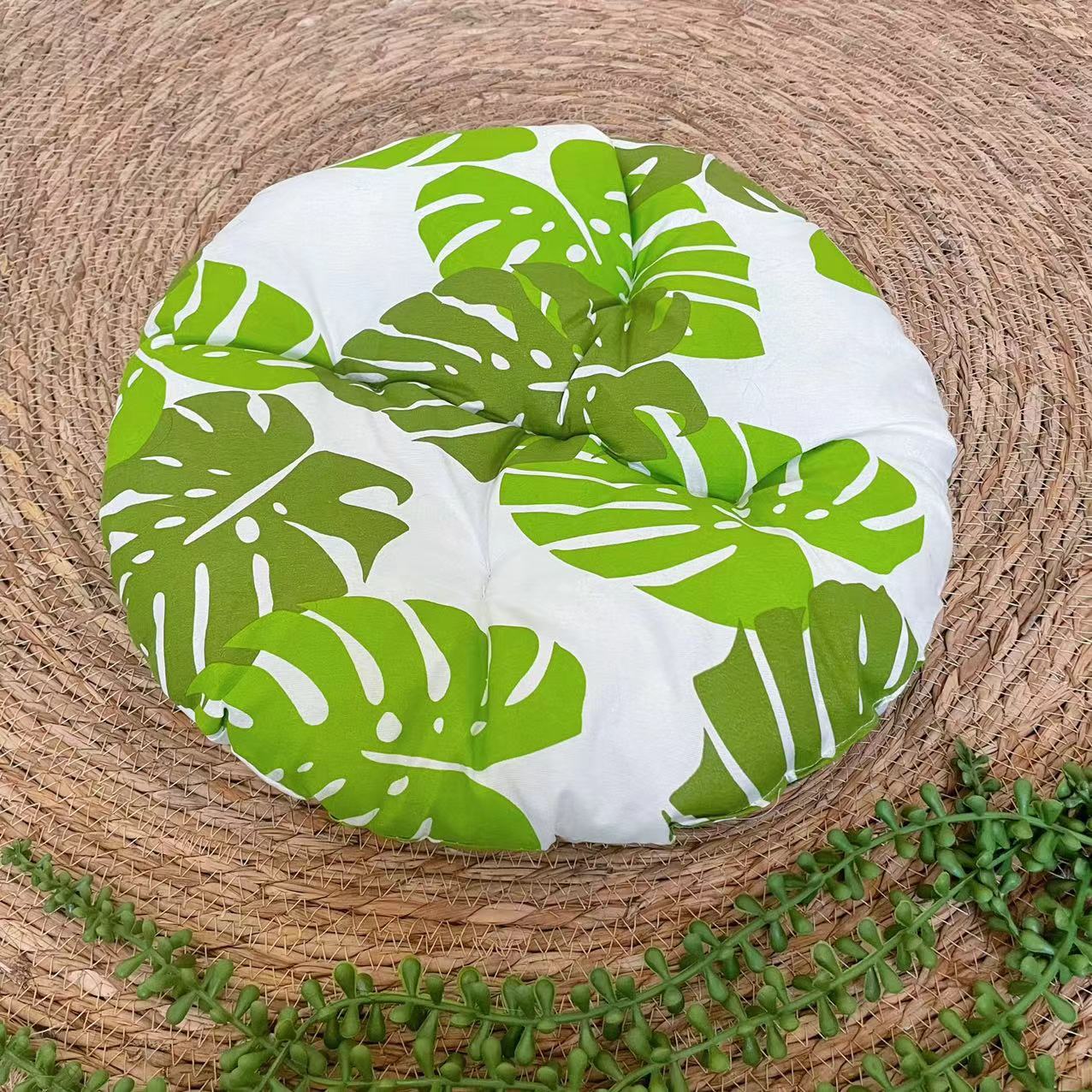 Rattan Woven Cat Nest with Cooling Mat and Toy