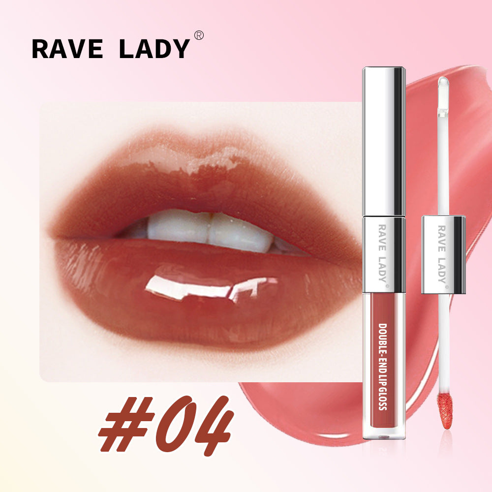 RAVE LADY Double-Ended Lip Glaze Lipstick Matte Velvet