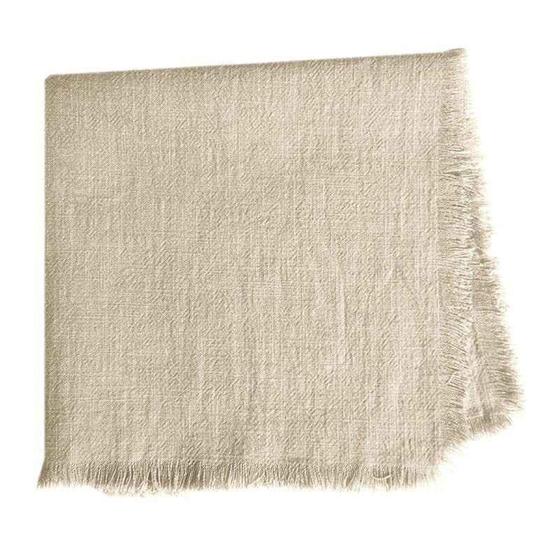 Raw Edge Linen Cotton Table Mat