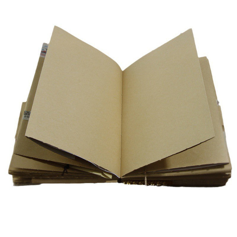 Raw-Edged Kraft Paper Journal