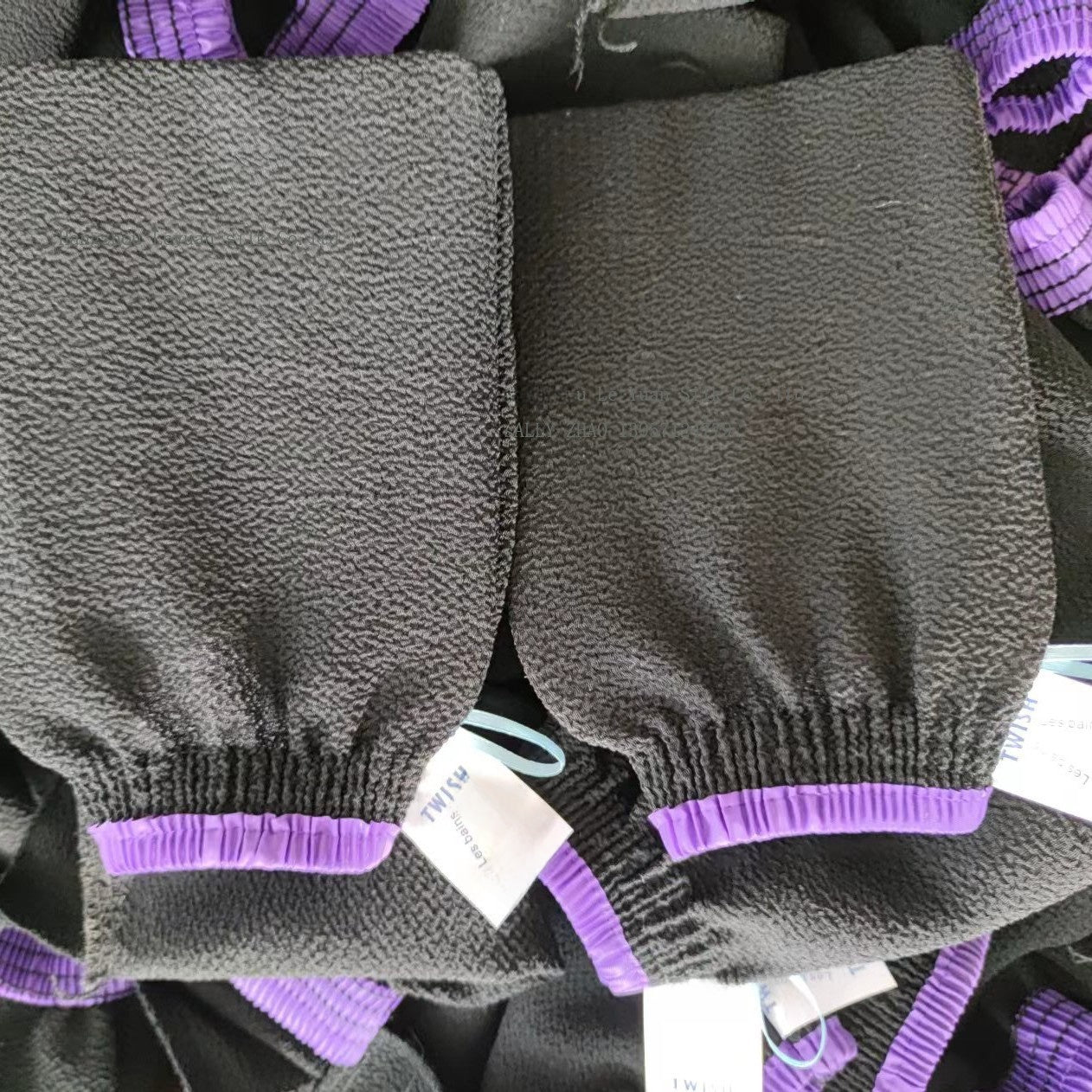 Rayon Exfoliating Bath Gloves