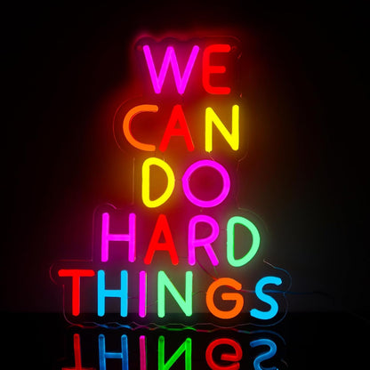 Reading Books Neon Sign