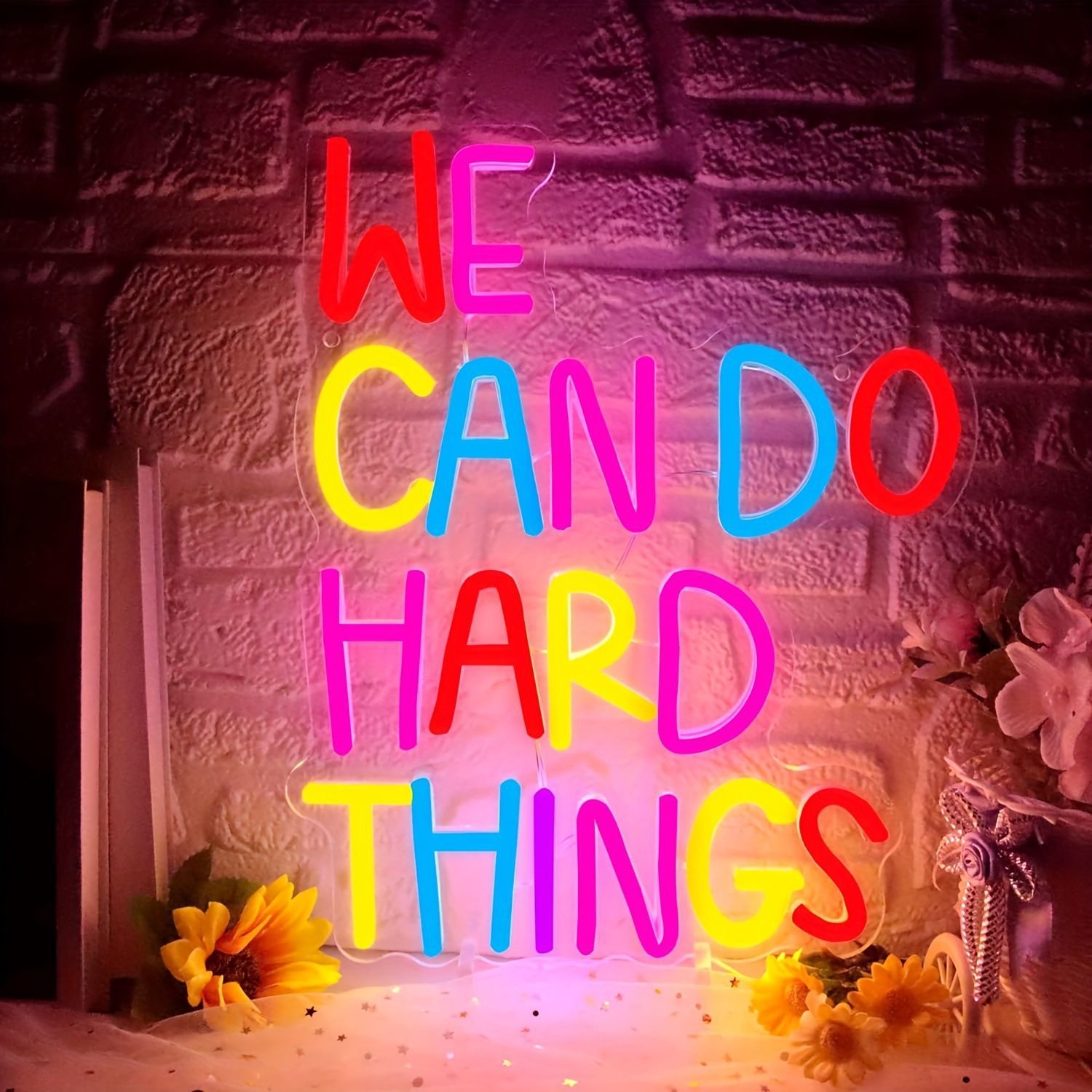 Reading Books Neon Sign