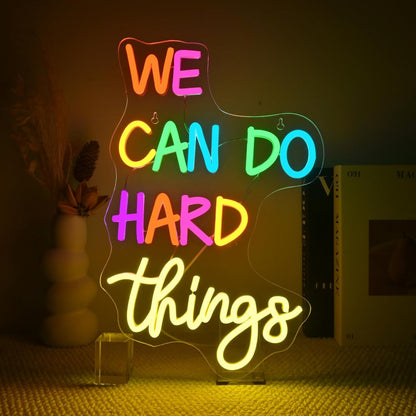 Reading Books Neon Sign