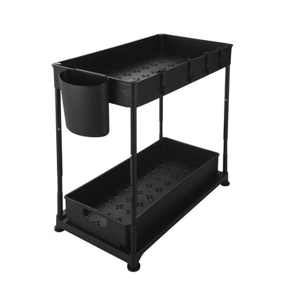 Ready-Made Pull-Out Drawer Basket Kitchen Cabinet Storage Rack under the Sink Storage Rack Organizing Rack Removable