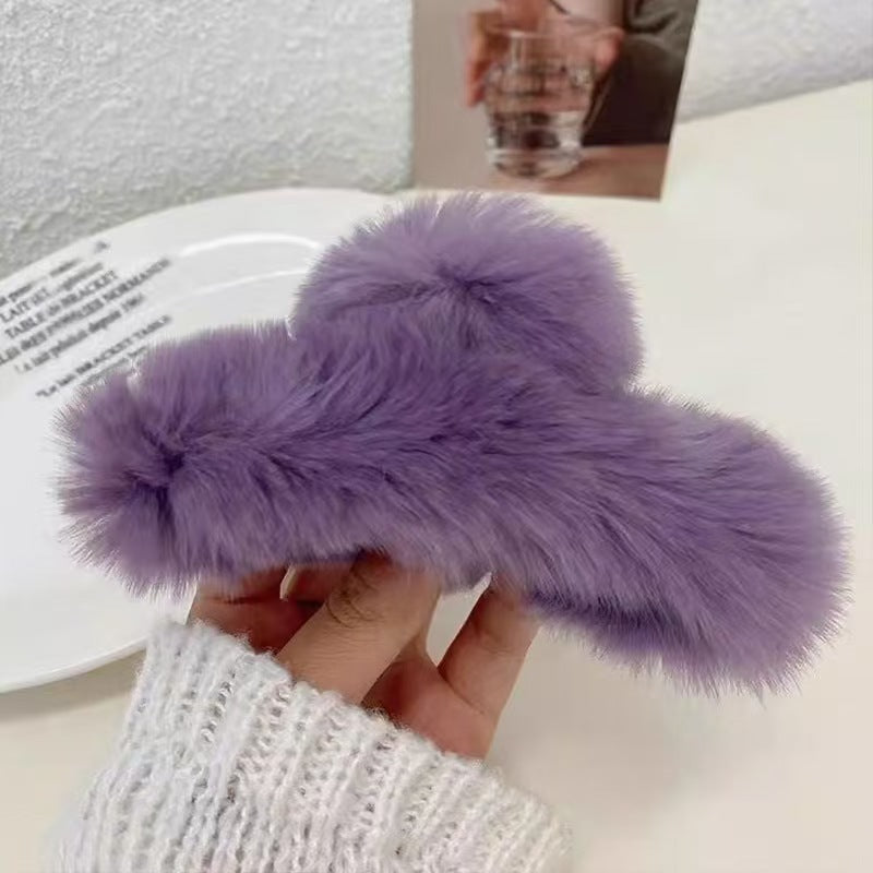 Real beaver fur claws