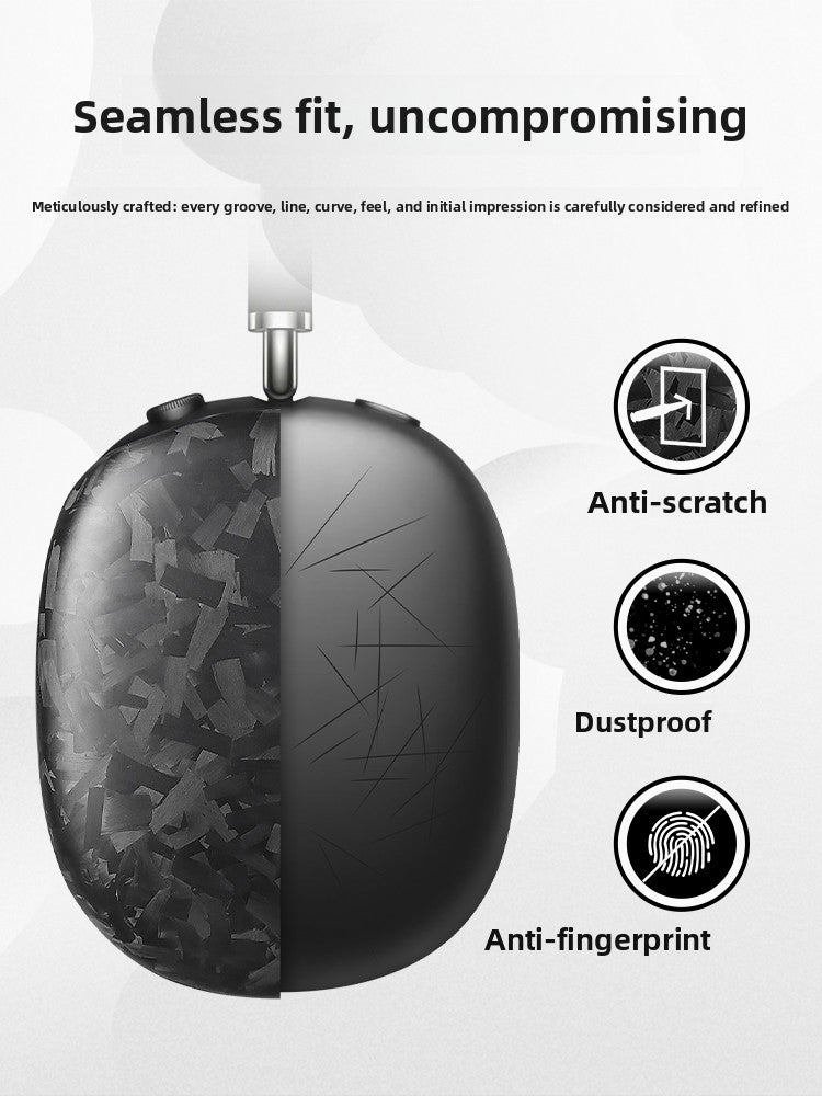 Real Carbon Fiber Protective Case for AirPods Max