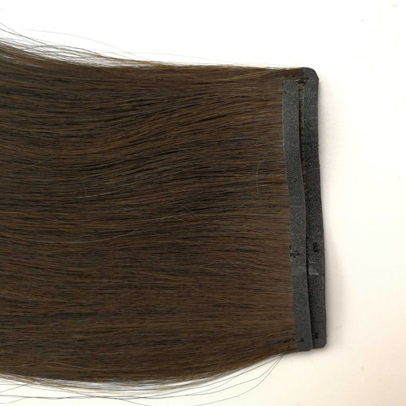 Real hair clip-on hair clips, hair pieces