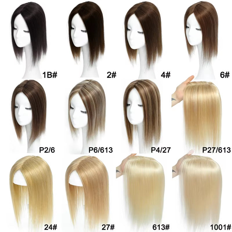 Real Hair Invisible Bangs Hairpiece