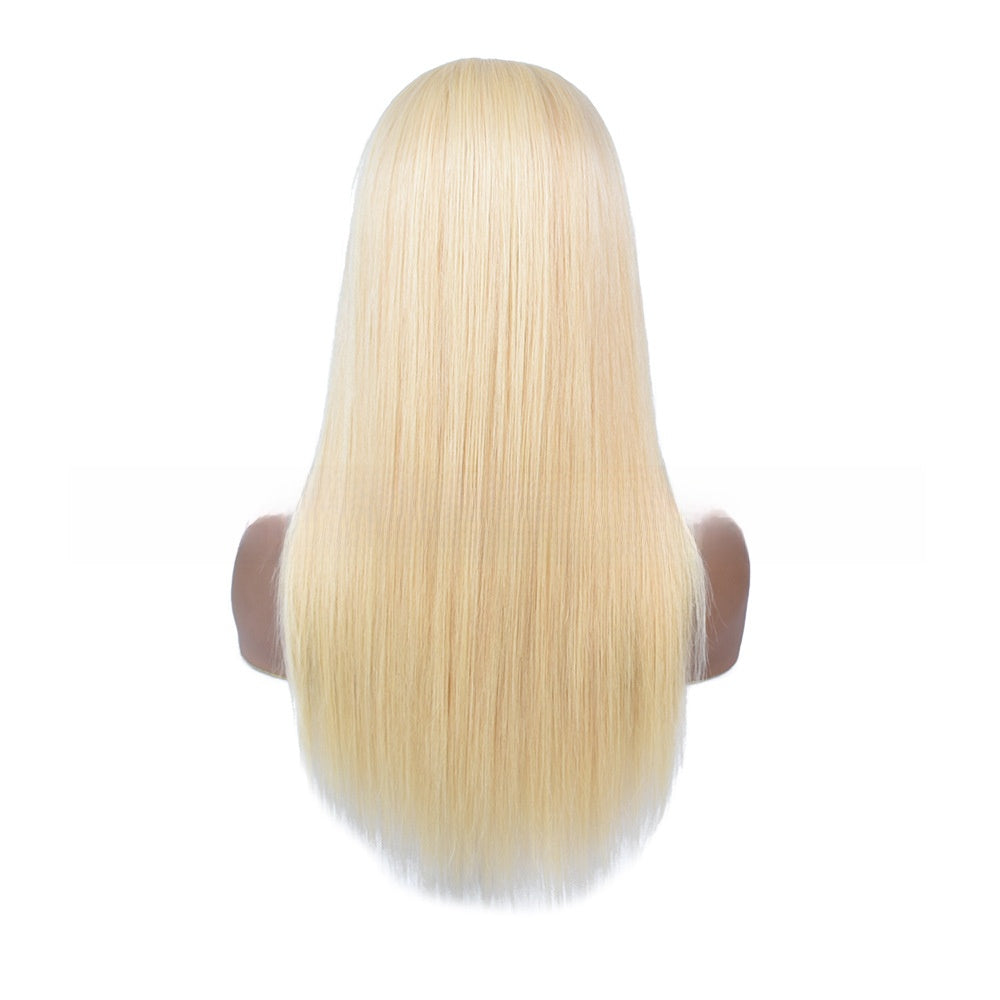 Real human hair wig