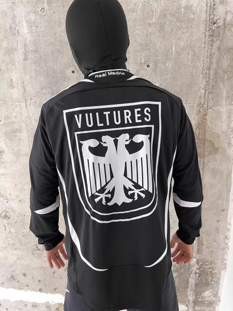 Real Madrid Football Jersey Remake Kanye Portrait Long Sleeve